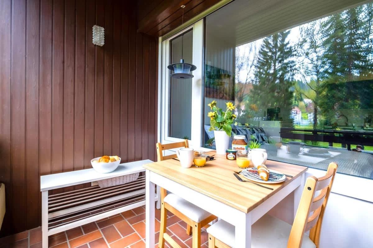 Schönwalde Relaxapartments Black Forest Emotion Mit Sonnenbalkon Mit Blick Auf Den Kurpark, Schnelles Internet, Naehe Triberger Wasserfaelle, Fuer Bis Zu 2 Personen מראה חיצוני תמונה